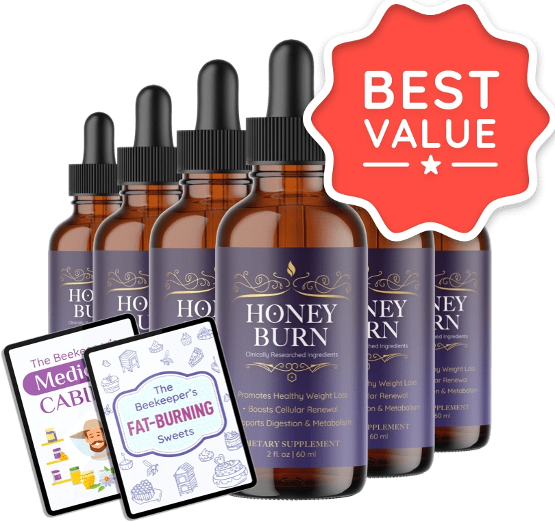 6 Bottles HoneyBurn